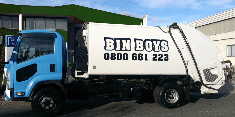 Bin Boys White Truck